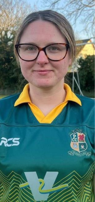 Kim Barnes - batted really well for Pembroke Kim Barnes - batted really well for Pembroke